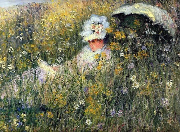 Claude Monet In the Meadow